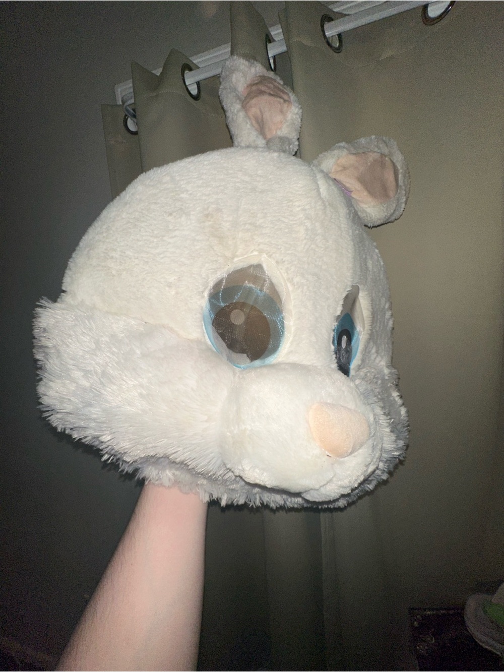 Dan Dee Maskimals plush rabbit head mask mascot costume Easter bunny cosplay